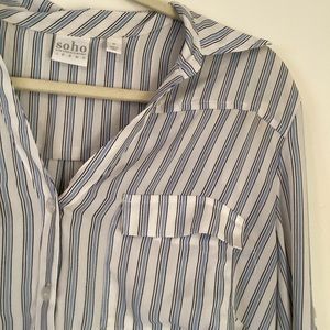 Soho Light Blue Button Down